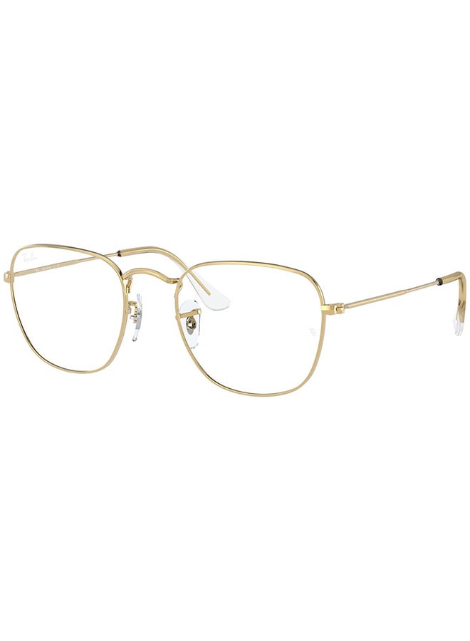Ray-Ban unisex Full Rim Square Shape Eyeglasses RX3857V - Lens Size: 51mm - Gold - Image 3