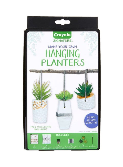 Signature Make Your Own Hanging Planters 5.1 x 15.2 x 27.9cm