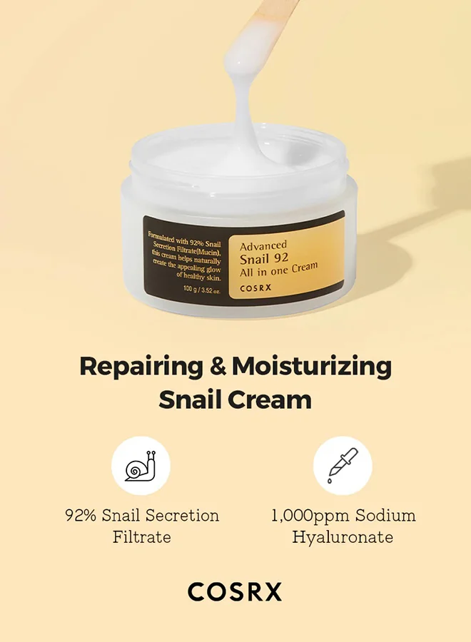 Cosrx Advanced Snail 92 All In One Cream 100grams