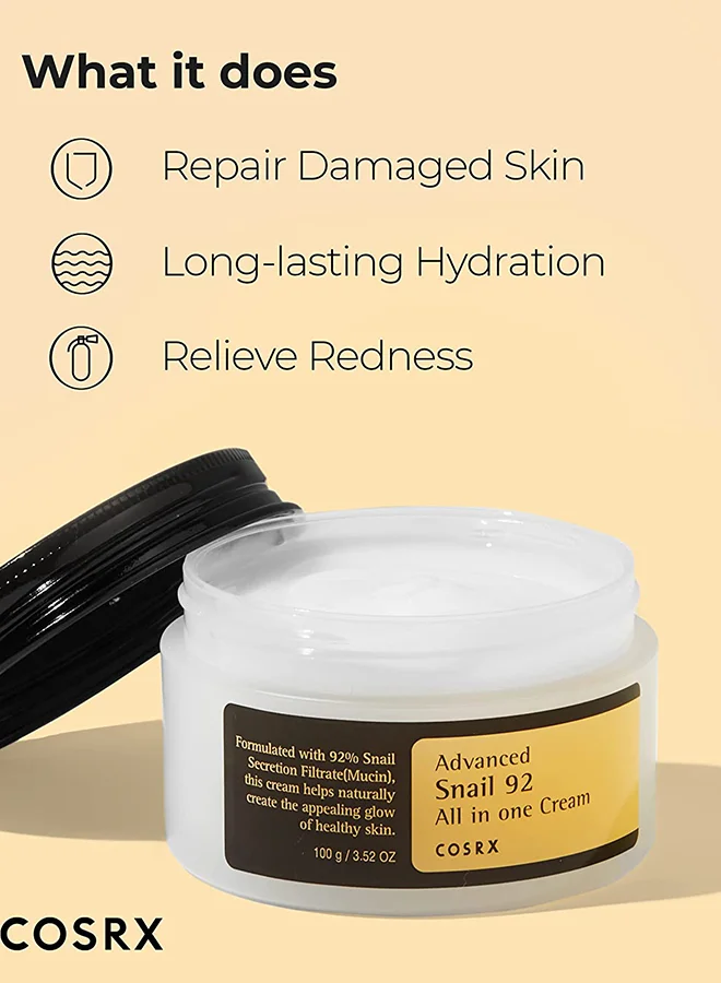 Cosrx Advanced Snail 92 All In One Cream 100grams
