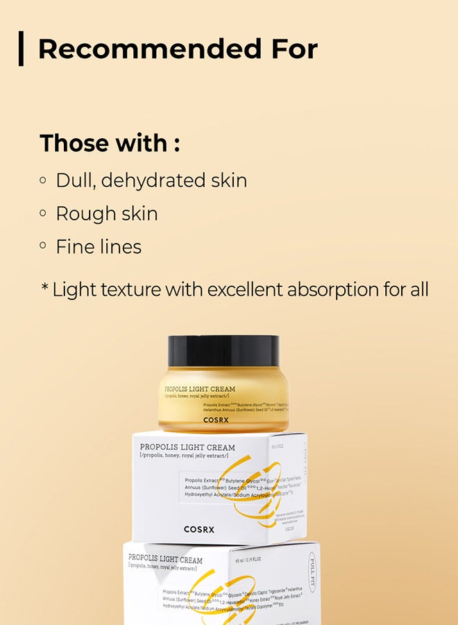 Cosrx - Full Fit Propolis Light Cream 65ml - Image 1