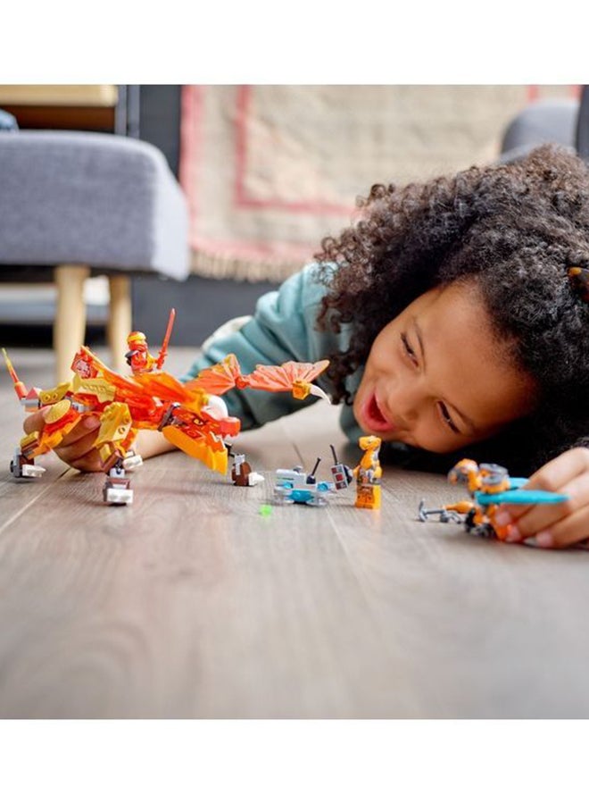 LEGO - 71762 Ninjago Kai’S Fire Dragon Evo Building Kit (204 Pieces) 6+ Years 71762 6+ Years - Image 1
