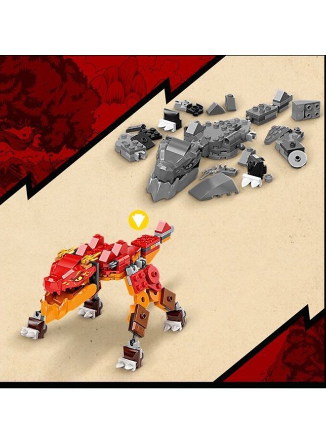 LEGO - 71762 Ninjago Kai’S Fire Dragon Evo Building Kit (204 Pieces) 6+ Years 71762 6+ Years - Image 1