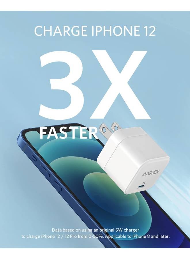 Anker 20W Mobile Charger White  - Image 2