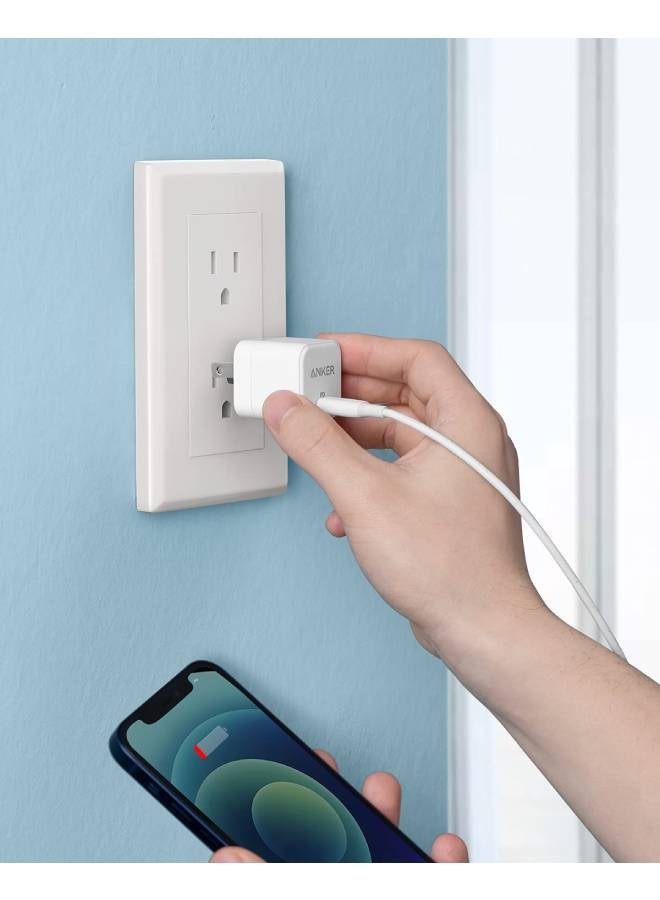 Anker 20W Mobile Charger White  - Image 3