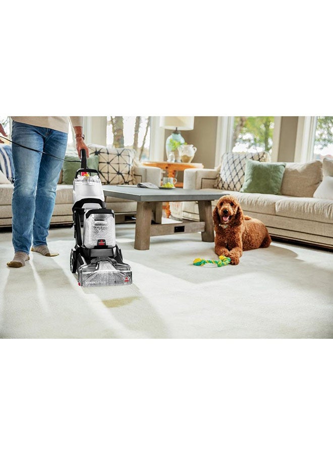 Bissell PowerClean 2X Upright Carpet Washer 3112K – Deep Cleaning for Carpets & Area Rugs, Dual Action Brushes | 4.7 L 600 W 3112K Black  - Image 2