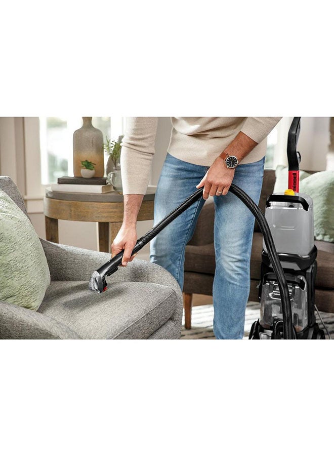 Bissell PowerClean 2X Upright Carpet Washer 3112K – Deep Cleaning for Carpets & Area Rugs, Dual Action Brushes | 4.7 L 600 W 3112K Black  - Image 3