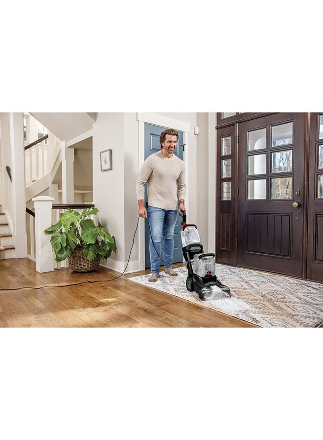 Bissell PowerClean 2X Upright Carpet Washer 3112K – Deep Cleaning for Carpets & Area Rugs, Dual Action Brushes | 4.7 L 600 W 3112K Black  - Image 4