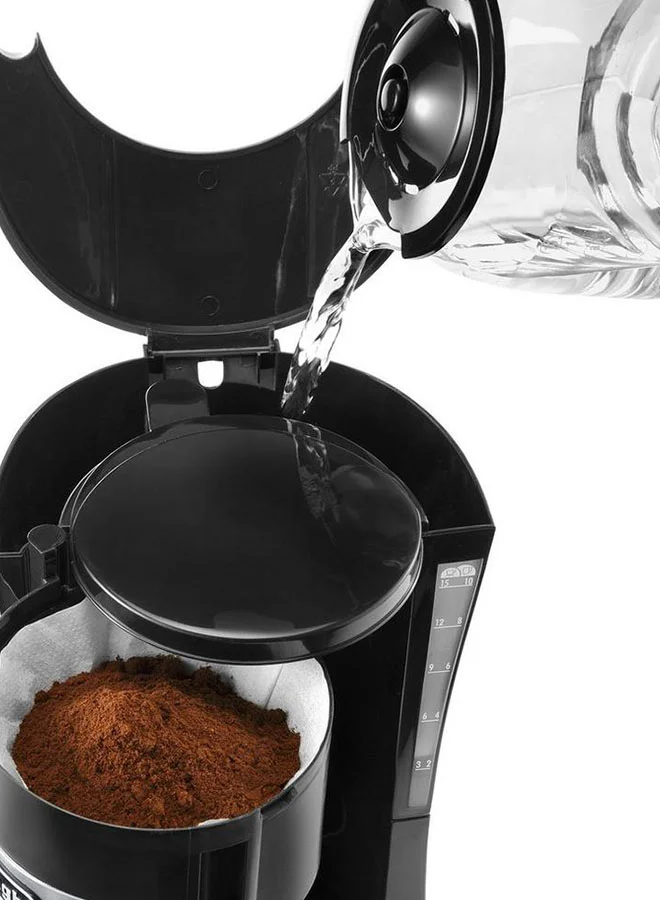 De'Longhi Filter Coffee Machine 10 Cups Capacity, Americano Maker, 1.25 L 900 W ICM15211 Black