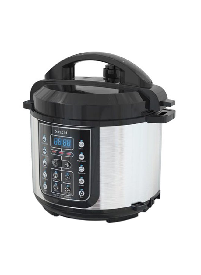 Saachi - 14 In 1  Multi Function Pressure Cooker 5 L 900 W NL-PC-5301-SV Silver - Image 1