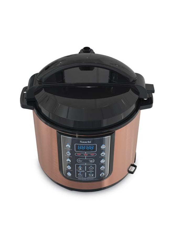 Saachi - 14 In 1  Multi Function Pressure Cooker 6 L 1000 W NL-PC-5302-CP Brown - Image 1