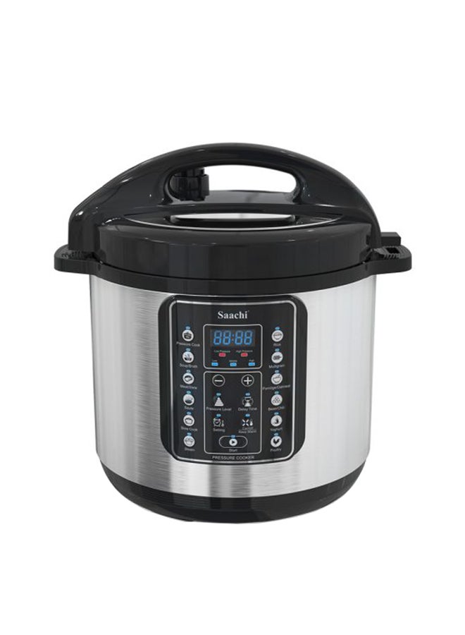 Saachi - 16 In 1  Multi Function Pressure Cooker 8 L 1300 W NL-PC-5303-SV Silver - Image 1