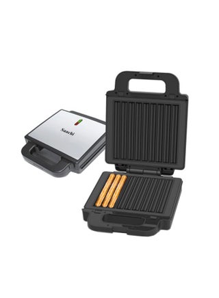 7 In 1 Multi Snack Maker With Removable Plates 1400 W NL-7M-1569-BK Black - v1656396618/N53333030A_1