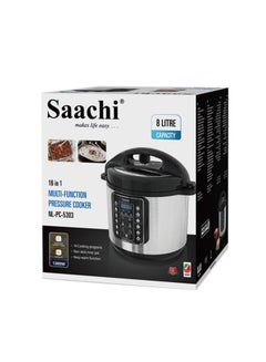 Saachi 16 In 1  Multi Function Pressure Cooker 8 L 1300 W NL-PC-5303-SV Silver  - Image 4