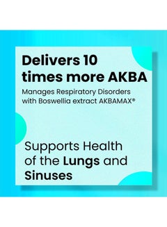 Akba Pure - Standardized Boswellia Extract for Normal Respiratory Function - 60 Veg Capsules - v1656397901/N41060216A_4