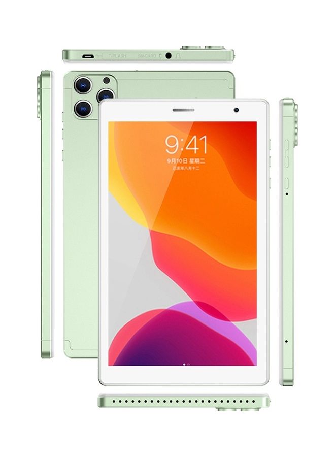 C idea - 7-Inch Smart Tablet CM513 Pro Android Tab With 128GB Rom 4GB Ram Quad Core Wi-Fi 5G LTE Kids Tablet Green - Image 1