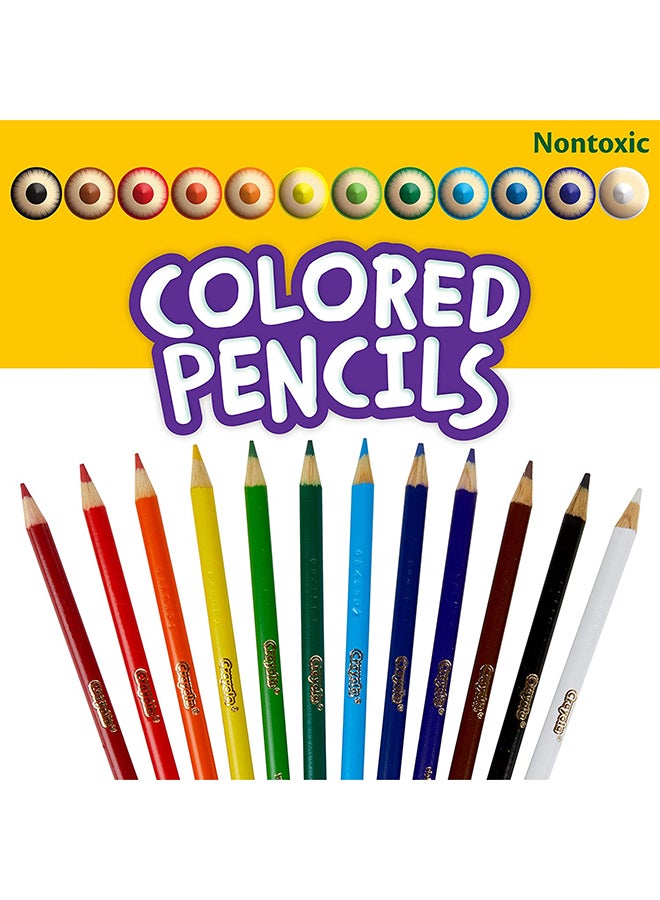 Crayola 12-Count Colored Pencil Set 5.1x7.6x2.5cm - Image 3