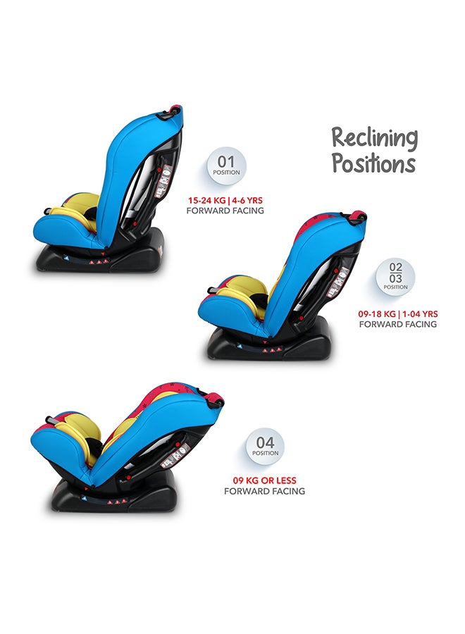DC Comics Wonderwoman Baby And Kids Car Seat, Suitable From 0 Months To 3 Years, Upto 25kg  - Image 5