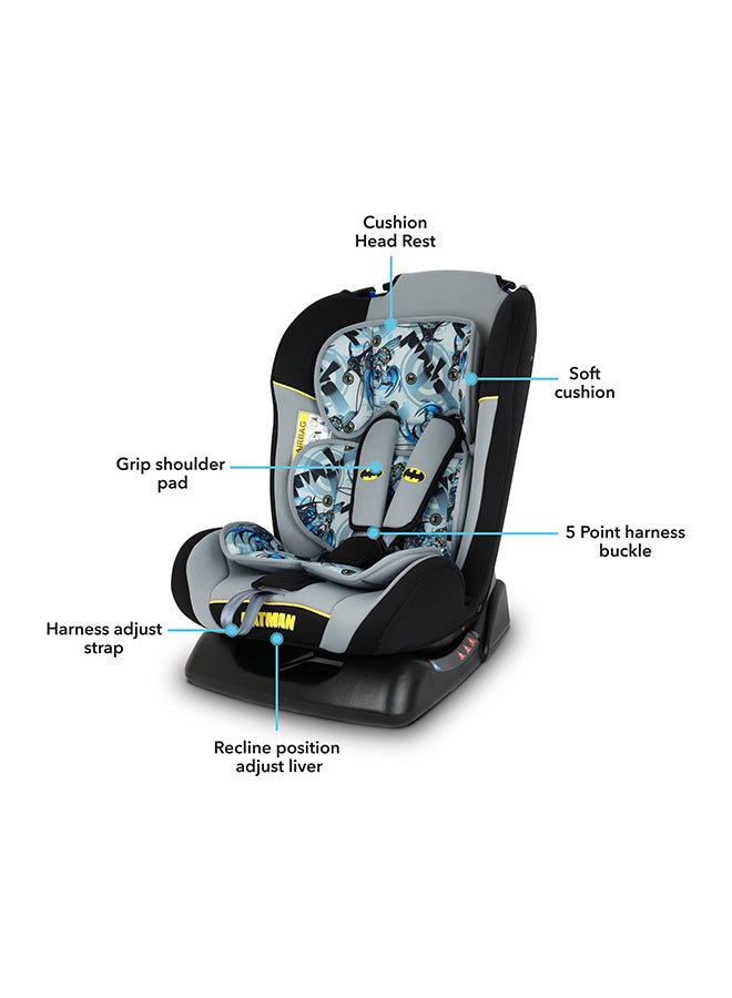 DC Comics - 3-In-1 Batman Baby/Kids Car Seat, Suitable from 0 Months, Upto 25kg - Image 1