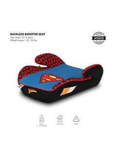 DC Comics Superman Kids Booster Seat, Suitable From 6 Years To 12 Years  - Image 2