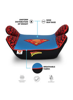 DC Comics Superman Kids Booster Seat, Suitable From 6 Years To 12 Years  - Image 3