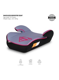 DC Comics Superman Kids Booster Seat, Suitable From 6 Years To 12 Years  - Image 2