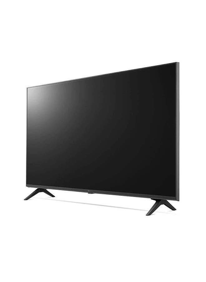 LG - 50-Inch UQ8000 Series, Cinema Screen Design 4K Active HDR WebOS Smart AI ThinQ UHD 4K TV(2022) 50UQ80006LD Black - Image 1