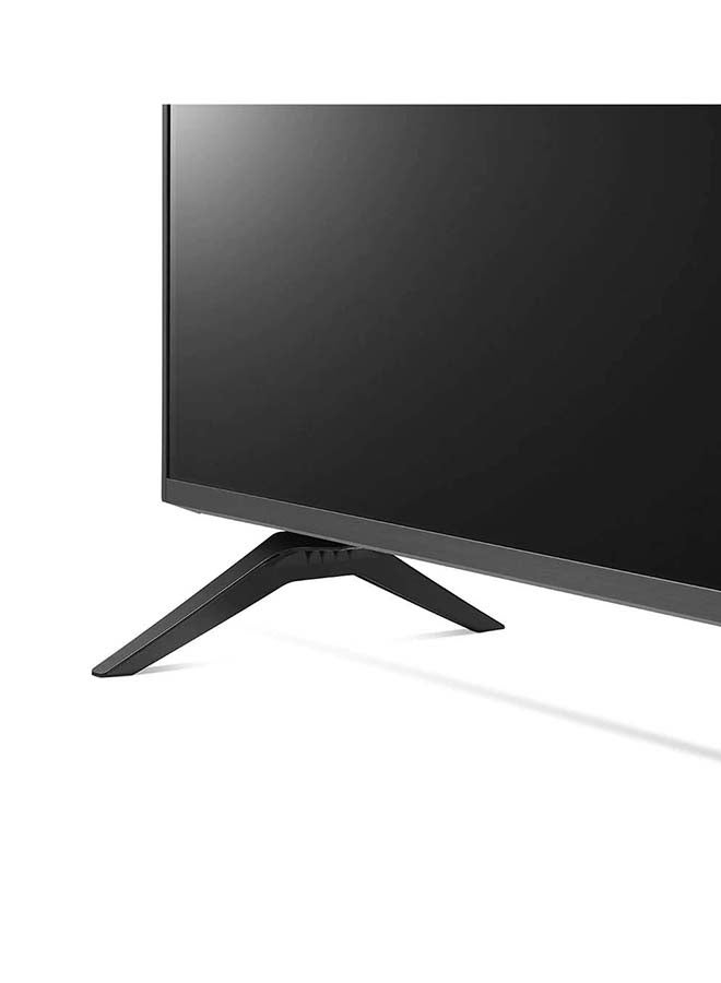 LG - 50-Inch UQ8000 Series, Cinema Screen Design 4K Active HDR WebOS Smart AI ThinQ UHD 4K TV(2022) 50UQ80006LD Black - Image 1