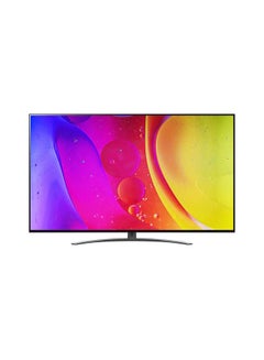 NanoCell TV 65-Inch NANO84 Series, Cinema Screen Design 4K Active HDR WebOS Smart AI ThinQ Local Dimming (2022) 65NANO846QA Black