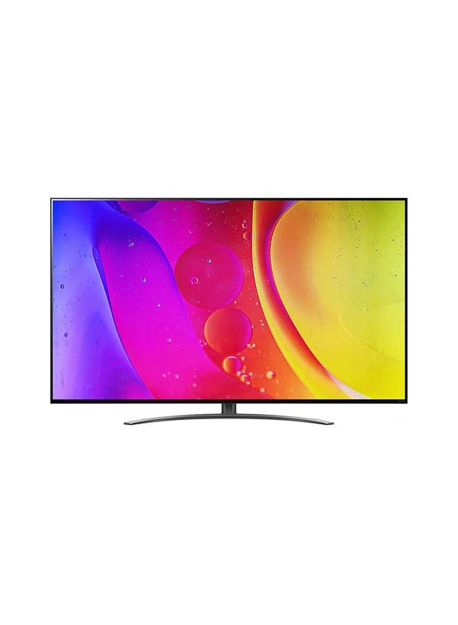 LG - NanoCell TV 65-Inch NANO84 Series, Cinema Screen Design 4K Active HDR WebOS Smart AI ThinQ Local Dimming (2022) 65NANO846QA Black - Image 1