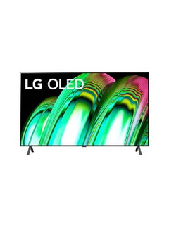 OLED TV 65-Inch A2 Series, Cinema Screen Design 4K Cinema HDR webOS22 with ThinQ AI Pixel Dimming (2022) OLED65A26LA Black