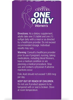 21st CENTURY PreNatal Multivitamin Plus DHA - 120 Softgels  - Image 3