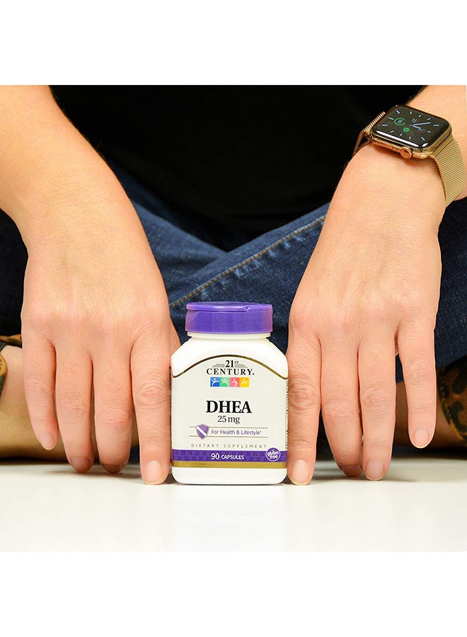 21st CENTURY - DHEA Dietary Supplement 25mg - 90 Capsules - Image 1