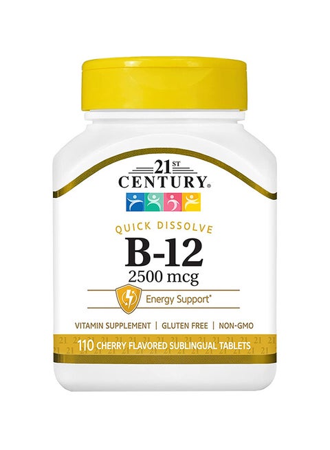 B-12 Dietary Supplement 2500 mcg - 110 Tablets