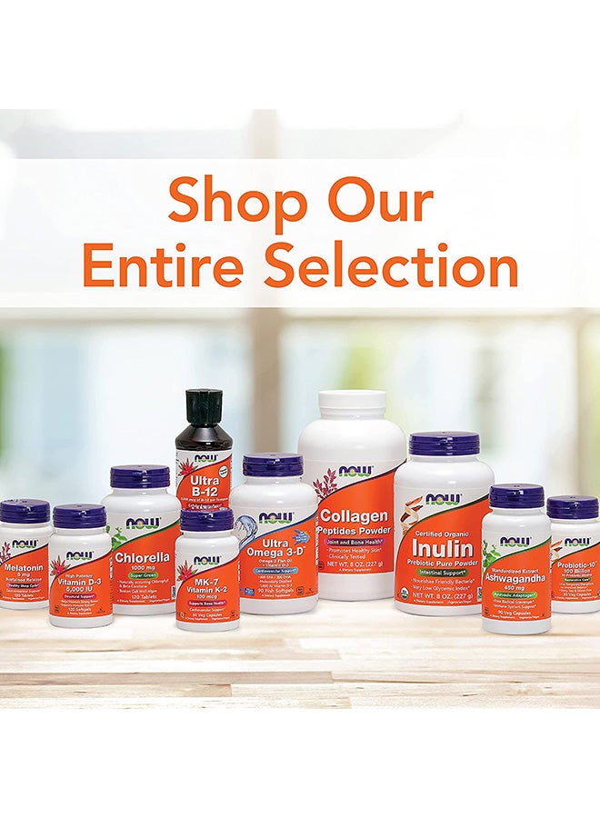 Now Foods - Certified Organic Spirulina Double Strength 1000mg - 120 Tablets - Image 1