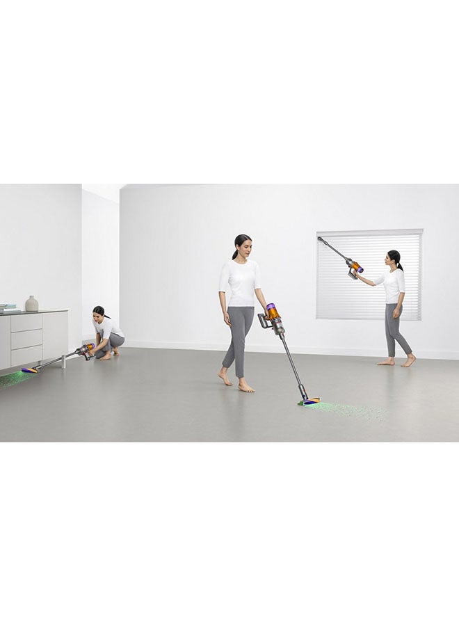 dyson - Detect Slim Absolute Cordless Vacuum 545 W V12 Silver/Orange/Purple - Image 1