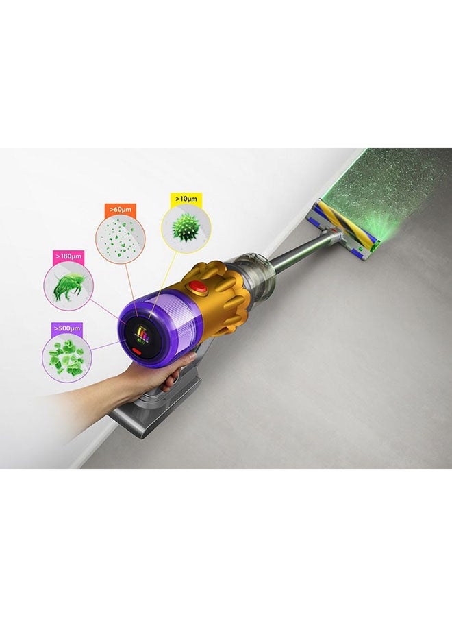 dyson - Detect Slim Absolute Cordless Vacuum 545 W V12 Silver/Orange/Purple - Image 1