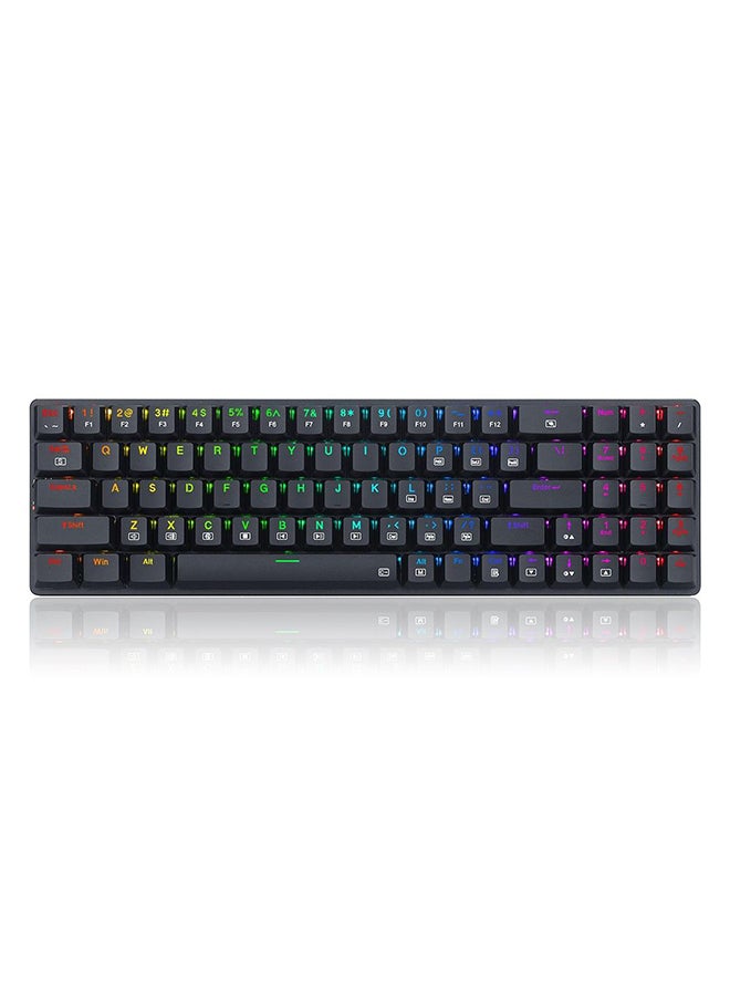 REDRAGON K626P ASHE RGB 78% Gaming Mechanical Keyboard Low Profile Blue Switches - Image 1