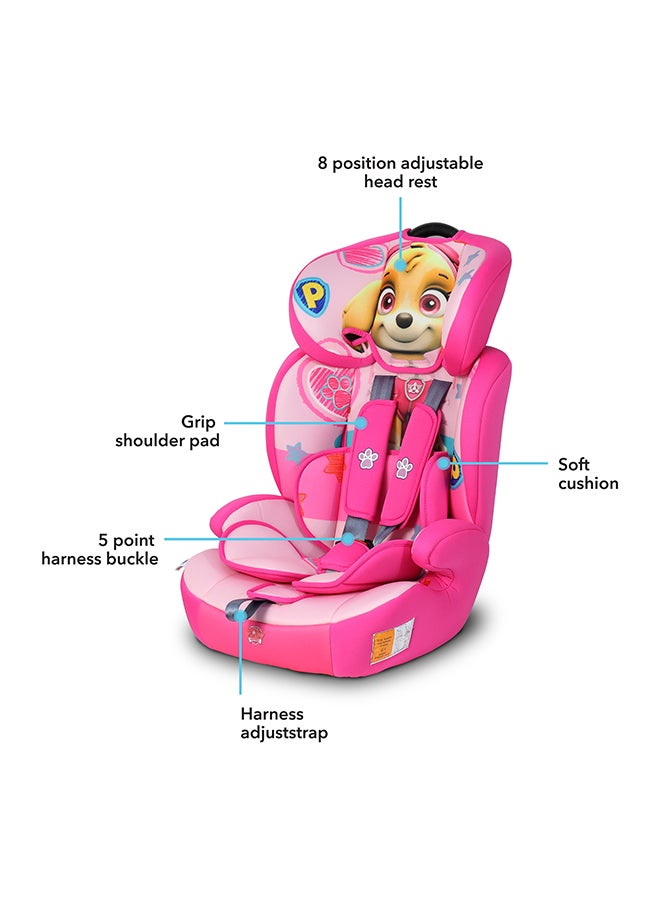 nickelodeon - 3-In-1 Nickelodeon Paw Patrol Baby/Kids Car Seat + Booster Seat, Suitable from 9 months to 12 years, Upto 36kg - Image 1