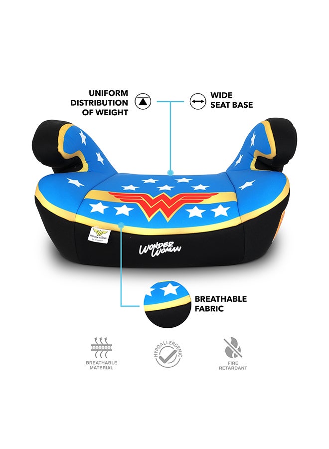 DC Comics - Wonderwoman Kids Booster Seat, Suitable from 4 years to 12 years - Image 1