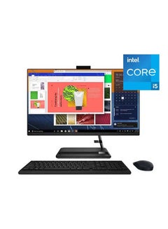 IdeaCentre AIO 3 27ITL6 With 27-Inch FHD Display, Core i5-1135G7 Processor / 8GB RAM / 512GB SSD / 2GB NVIDIA GeForce MX450 Graphics / Windows 11 Home / English/Arabic Black