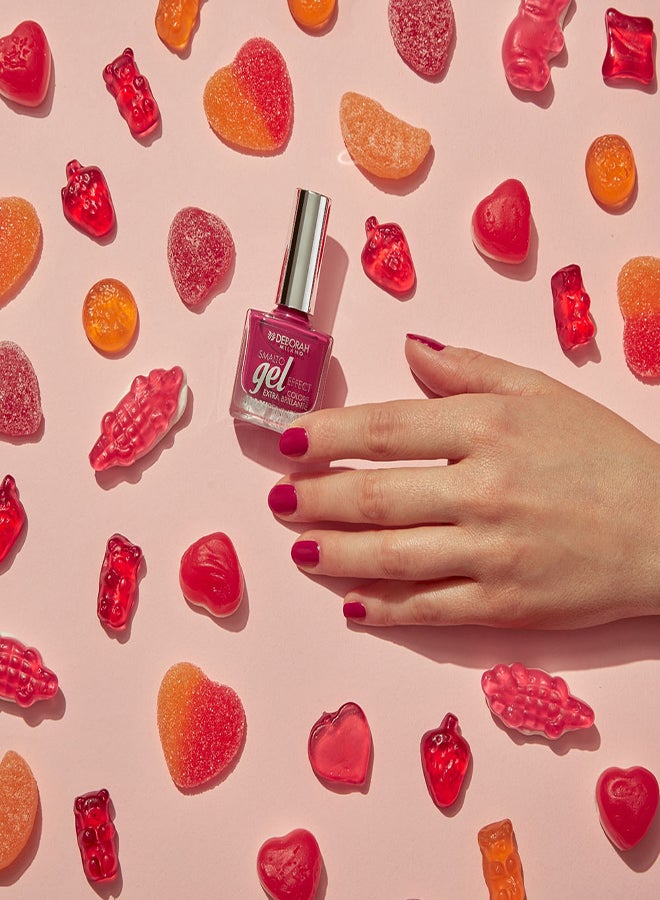 DEBORAH MILANO - Smalto Gel Effect Glossy Nail Polish Pink 74 - Image 1