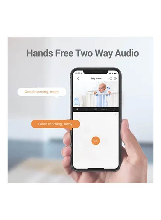 إيزفيز - كاميرا ذكية قابلة للتحريك والإمالة بزاوية 360 درجة تتصل بشبكة واي فاي بدقة 1080p مع نفس الكاميرا طراز  CS-TY1 - Image 1