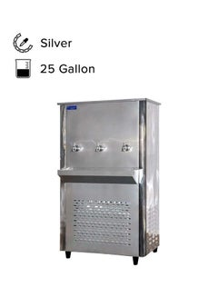 SUPER GENERAL 2-Tap Water Cooler 25 Gallon SGCL32T2 Silver  - Image 1