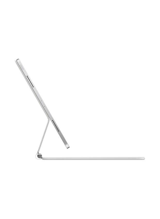 Apple - Magic Keyboard for iPad Pro 12.9‑inch (3rd,4th,5th and 6th generation) - International English White - Image 1