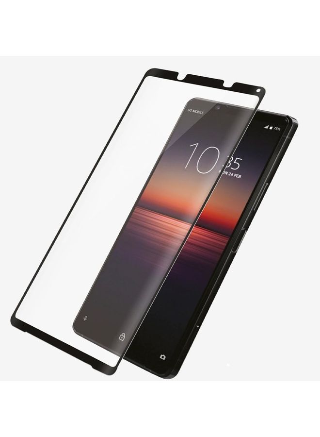 MARGOUN Sony Xperia 1 IV Screen Protector 3D Full Coverage Crystal Clear Tempered Glass 6.5 inch Clear/Black - Image 5