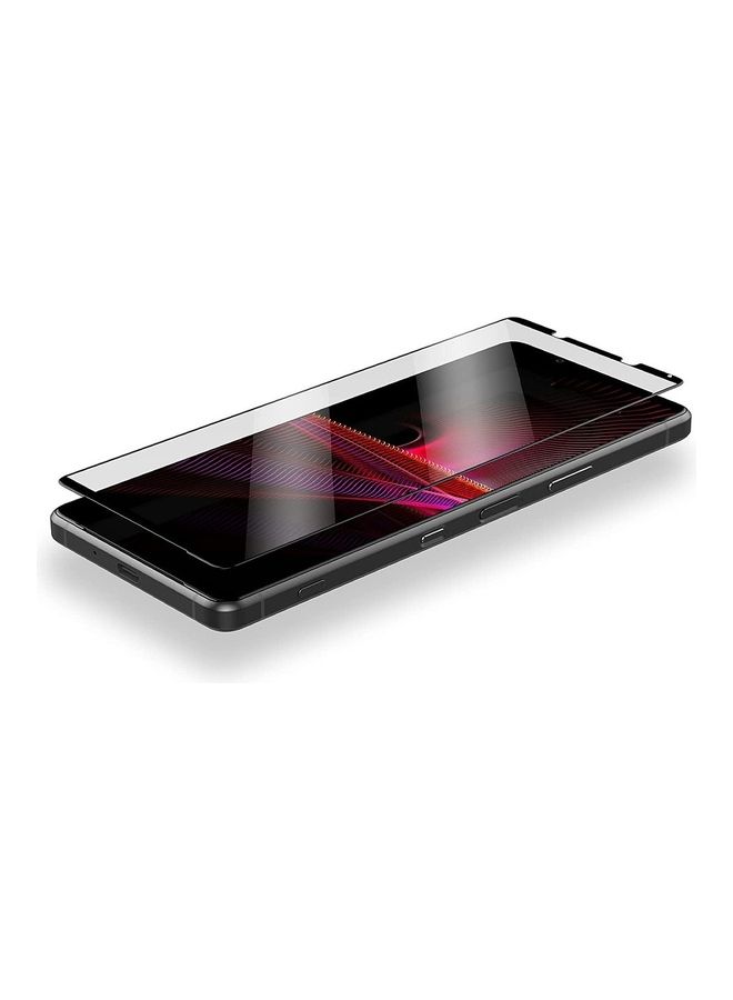 MARGOUN 2Pack for Sony Xperia 1 IV Screen Protector 3D Full Coverage Crystal Clear Tempered Glass 6.5 inch Clear/Black - Image 5