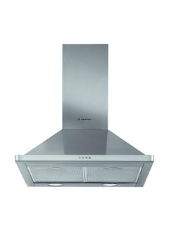 Ariston Built-In Canopy Chimney Hood 60cm AHPN64LMX Silver 