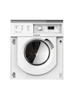 Ariston 7 Kg/5 Kg Fully Automatic Front Load Washer Dryer Combo 1200 RPM BIWDHL75128MEA White  - Image 1