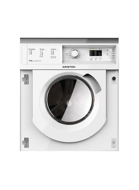 7 Kg/5 Kg Fully Automatic Front Load Washer Dryer Combo 1200 RPM BIWDHL75128MEA White